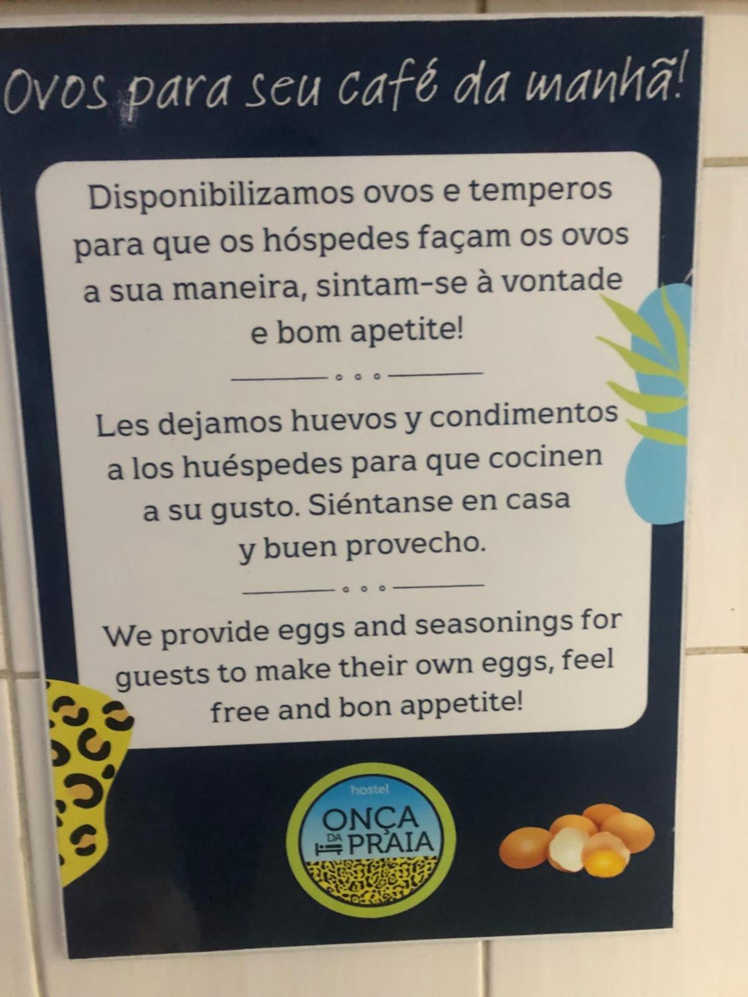Onca Da Praia Hostel Vitória Exteriér fotografie